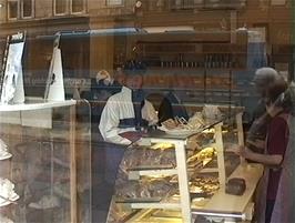 Gavin buys his lunch from the fine bakery that is W Sproat and Son, 4 Lowther Street, Carlisle